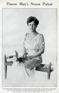 Bench Prints: Princess Mary, daughter of King George V