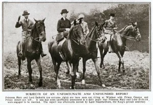 News Prints: Princess Mary and Lord Dalkeith, 1919