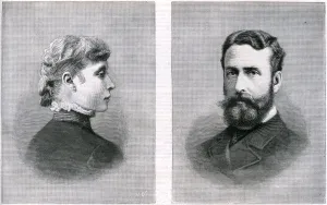 Rhine Prints: Princess Victoria of Hesse and Prince Louis Battenberg