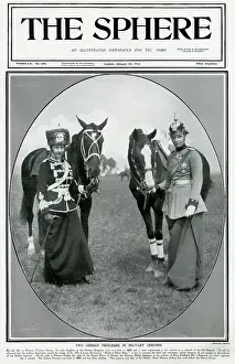 Head Prints: Princess Victoria Louise & Princess Cecile uniform 1913