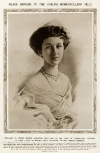 Engagement Prints: Princess Victoria Louise of Prussia engagement 1913