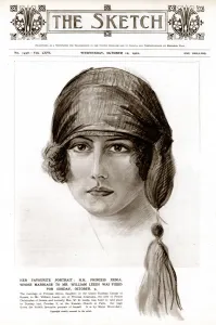 William Prints: Princess Xenia of Russia, October 1921