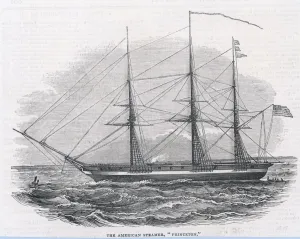 1844 Prints: PRINCETON SHIP