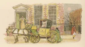Railings Prints: Private Horse Carriage