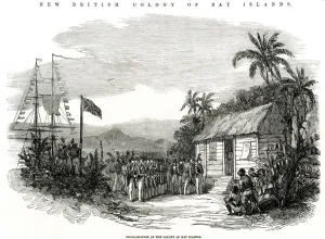 March Prints: Proclamation of the Colony of Bay Islands