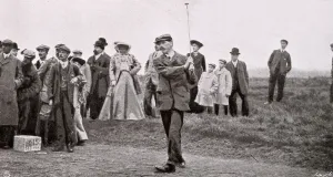 Golfer Prints: The Professional Golf Tournament at Walton Heath