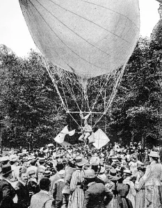 Demonstrated Prints: Professor Myers Air Bicycle, 1891