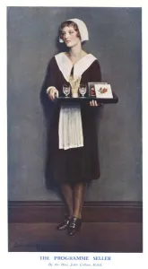 Seller Prints: The Programme Seller by John Collier