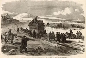 Rail Prints: Progress of the Balaclava Railway to the Church of Kadikoy