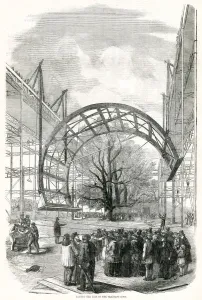 December Prints: Progress of building for the International Exhibition 1851