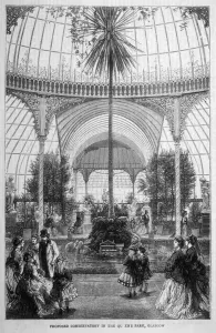 Queens Prints: Proposed conservatory for Glasgow