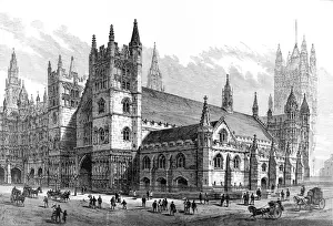 2005 Prints: Proposed Restoration of Wesminster Hall, London, 1884