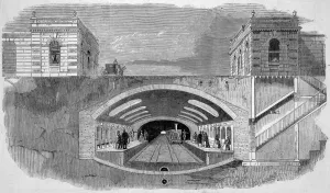 Under Ground Prints: Proposed station at Baker Street