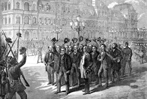 Defence Prints: The Provisional Government reviewing the National Guard; Fra
