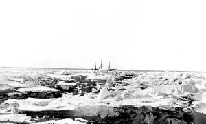 Antarctic Prints: PRS Discovery in the pack ice, Antarctica, 1902