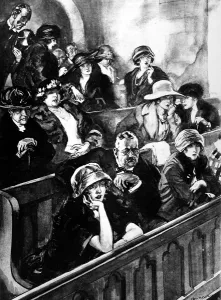 Attraction Prints: The public in a divorce court