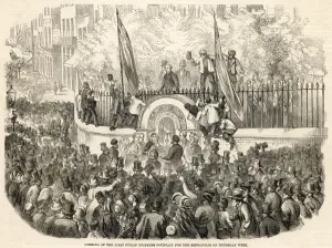 Holborn Prints: Public Drinking Fountain 1859