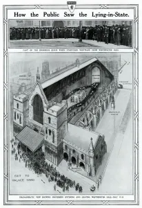 State Prints: How the public Saw the Public Lying-in-State of Edward VII