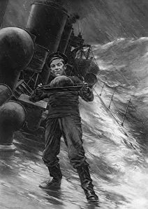 Storm Prints: The Pudding in Danger, Christmas WW1