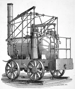 Driving Prints: Puffing Billy engine