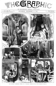 Lunch Prints: A Pullman Palace car on the Midland Railway, 1874