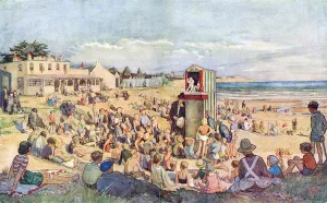 Seaside Prints: Punch at the seaside
