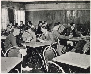 Public Prints: Pupils enjoying a snack at Grubbies