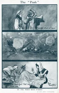 Nurse Prints: The Push by Bruce Bairnsfather
