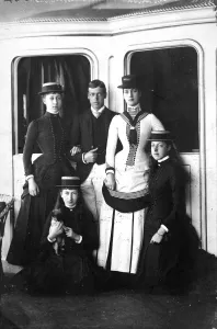 Maud Prints: Queen Alexandra and children