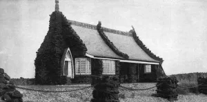 Norfolk Prints: Queen Alexandras bungalow at Snettisham