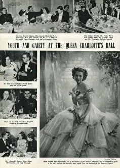 1947 Prints: Queen Charlottes Ball: Raine McCorquodale(Spencer), 1947
