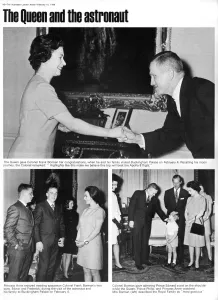Frank Prints: The Queen and Colonel Frank Borman