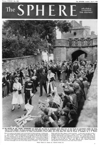 Wishers Prints: The Queen and Duke of Edinburgh at Lithlingow, West Lothian