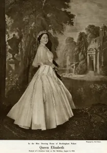 Consort Prints: Queen Elizabeth consort 1950