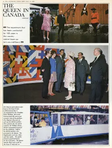 Tours Prints: Queen Elizabeth II in Canada