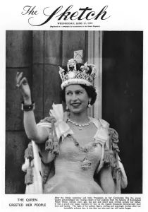 Queen Elizabeth II Prints: Queen Elizabeth II on Coronation Day