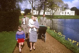 Frogmore Prints: Queen Elizabeth II and family at Frogmore, April 1965