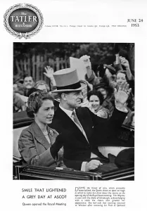 Formal Prints: Queen Elizabeth II on first day of Ascot