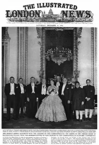 Common Wealth Prints: Queen Elizabeth II with leaders of the Commonwealth