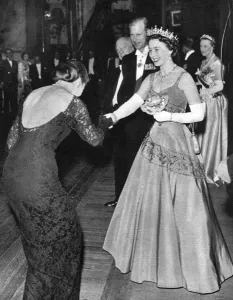 1958 Prints: Queen Elizabeth II meets Maria Callas
