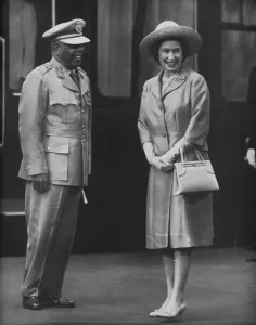 1964 Prints: Queen Elizabeth II & President Ibrahim Abboud