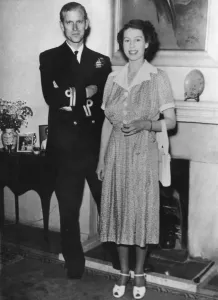 1950 Prints: Queen Elizabeth II and Prince Philip in Malta