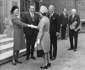 1970 Prints: Queen Elizabeth II with Richard Nixon, 1970