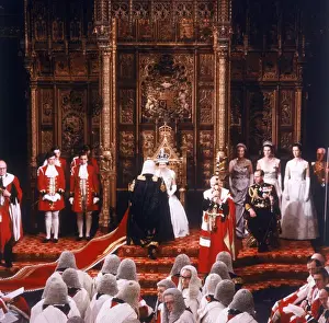 Sovereign Prints: Queen Elizabeth II - State Opening of Parliament 1964