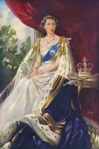 Queen Elizabeth II Prints: Queen Elizabeth II by Terence Cuneo