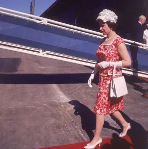 Queen Elizabeth II Prints: Queen Elizabeth II - West Indies royal tour 1966