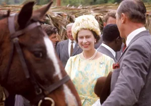 Queen Elizabeth II Prints: Queen Elizabeth II - West Indies royal tour 1966