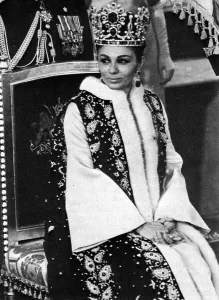 Ceremony Prints: Queen Farah Dibah of Iran - Shahs Coronation