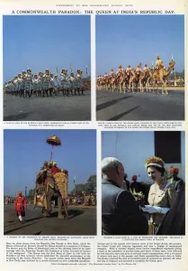 Camel Prints: The Queen at Indias Republic Day