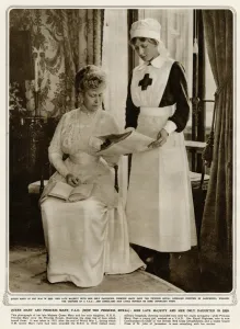 Harewood Prints: Queen Mary and her only daughter Princess Mary